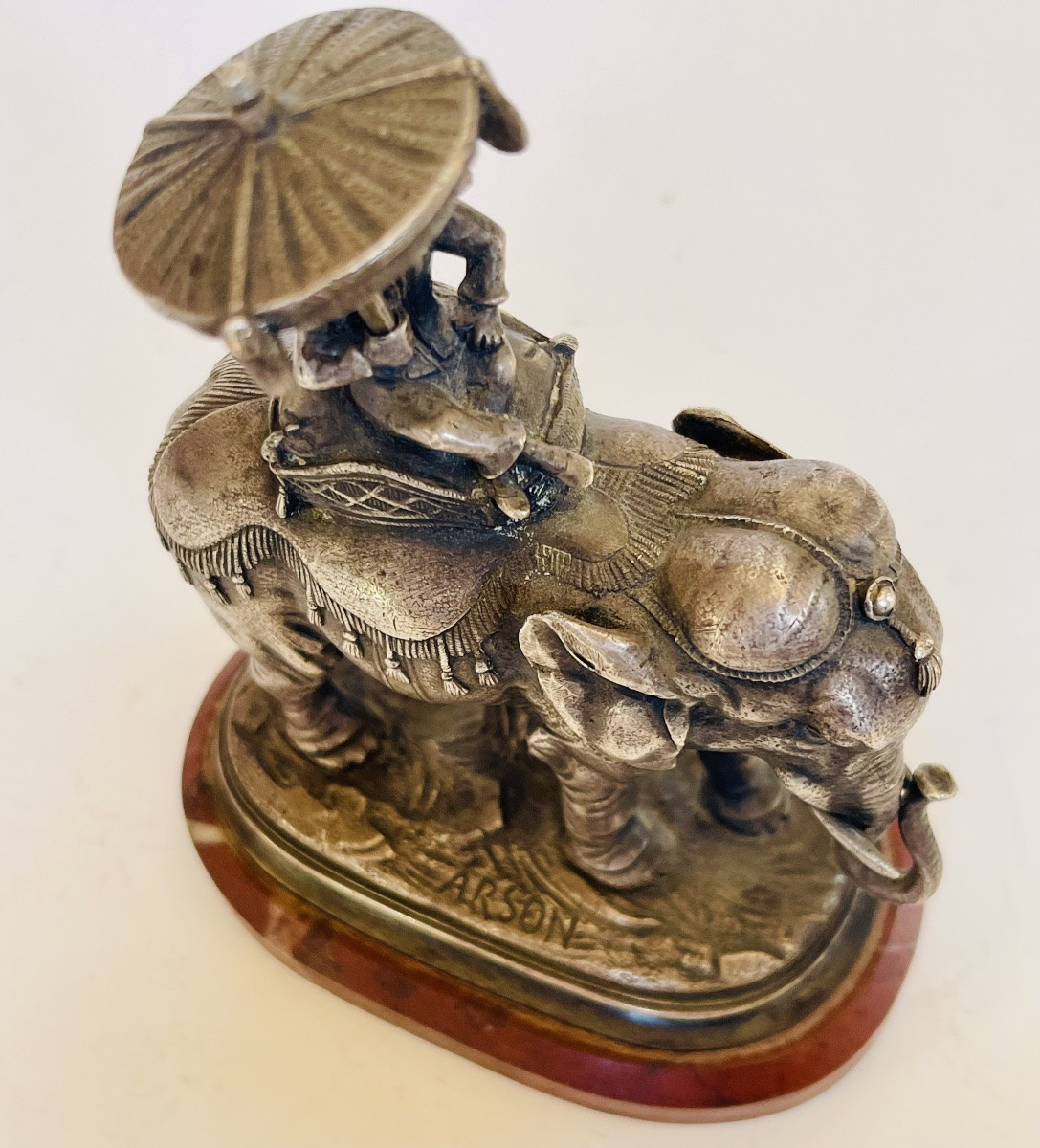 Éléphant en bronze - ARSON-photo-3
